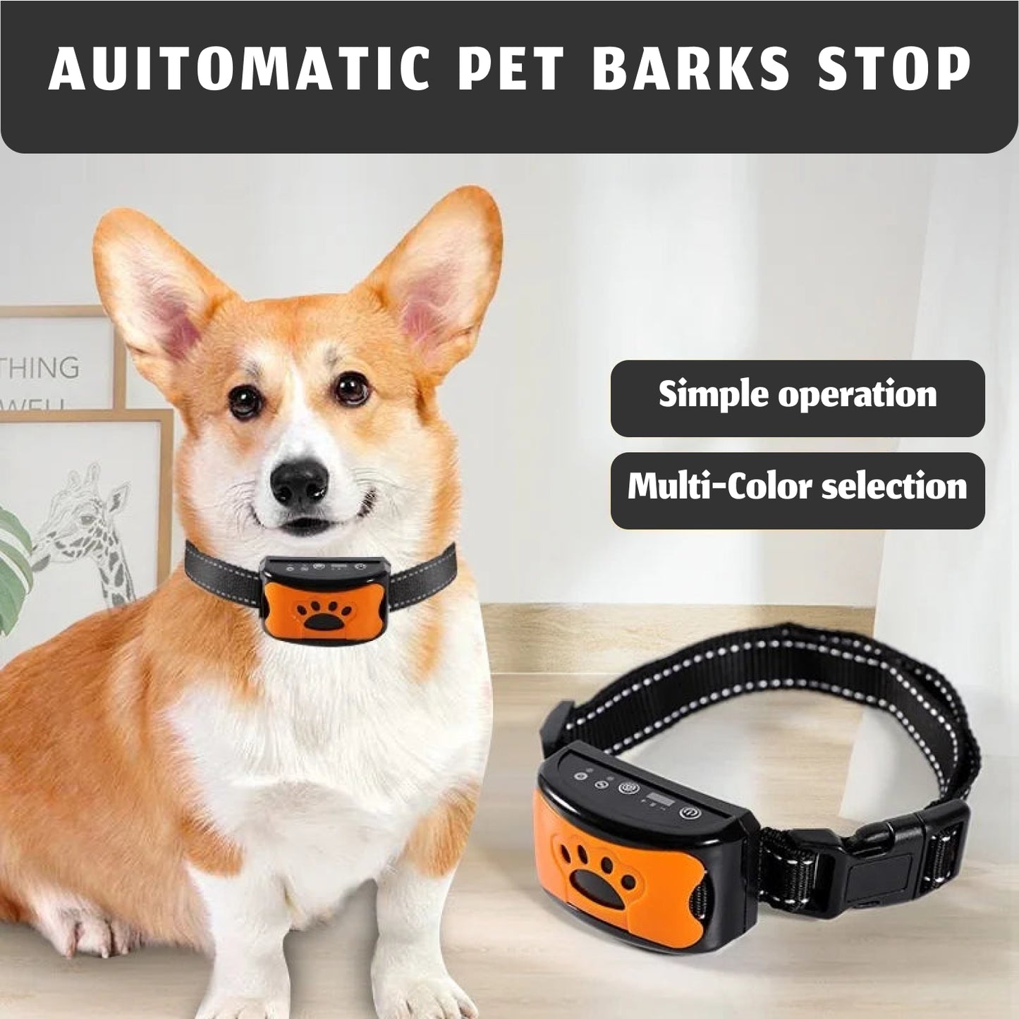 Ultrasonic Dog Bark Collar