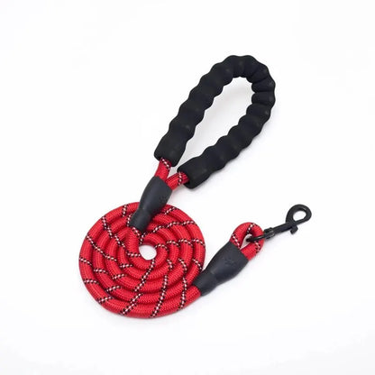 Reflective Nylon Dog Walking Leash