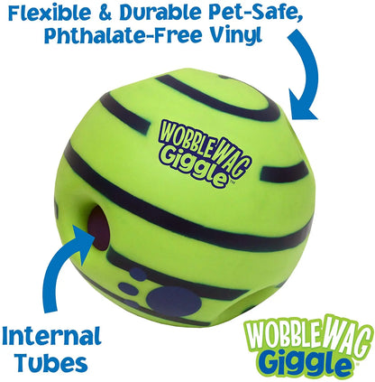 Wobble Wag Giggle Glow Ball Toy