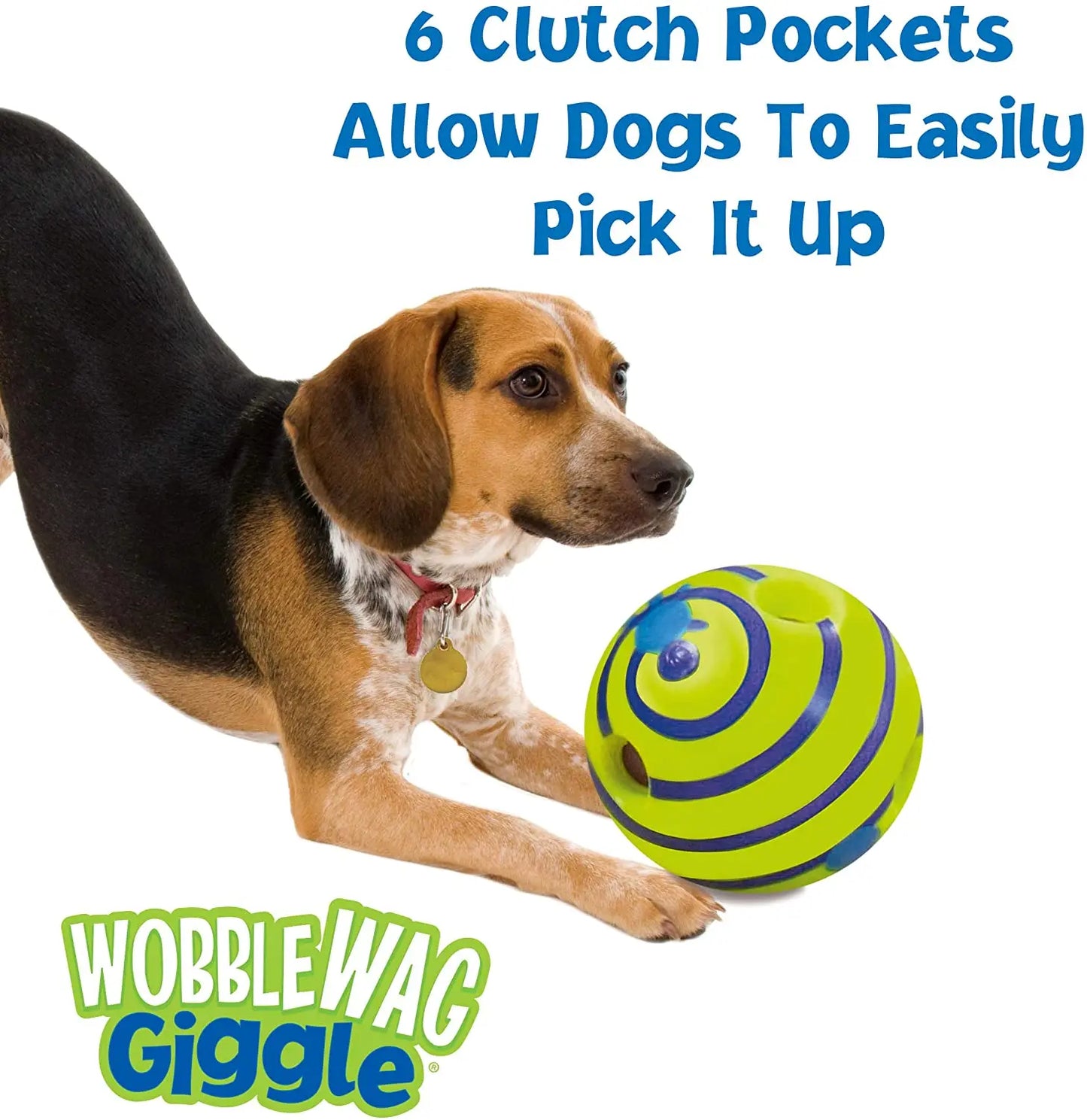 Wobble Wag Giggle Glow Ball Toy