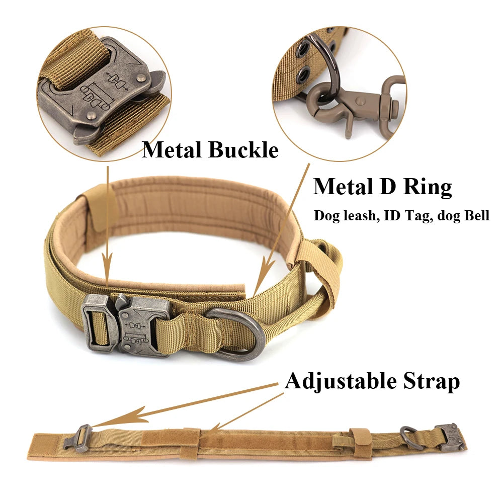 Tactical Dog Collar & Leash Set