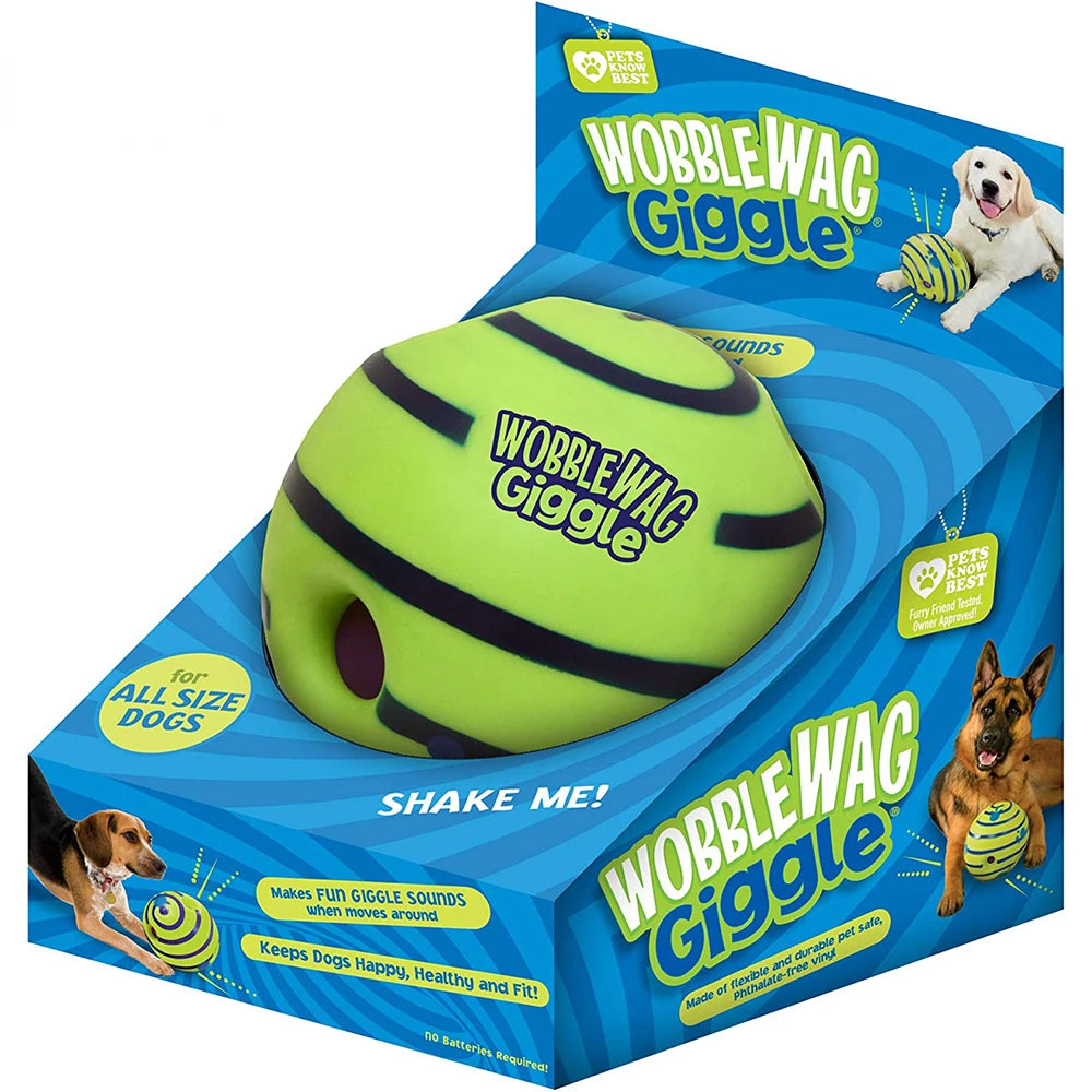 Wobble Wag Giggle Glow Ball Toy