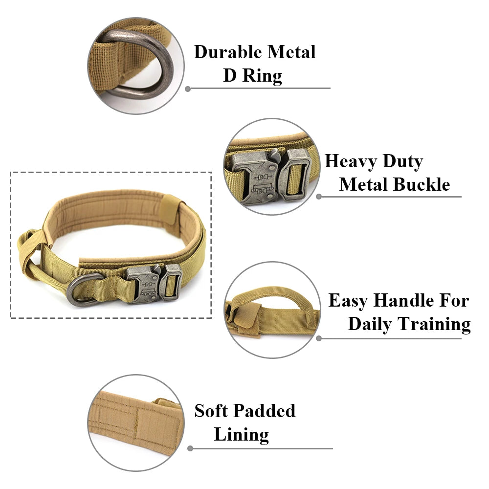 Tactical Dog Collar & Leash Set