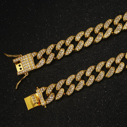 Diamond Chain Collar